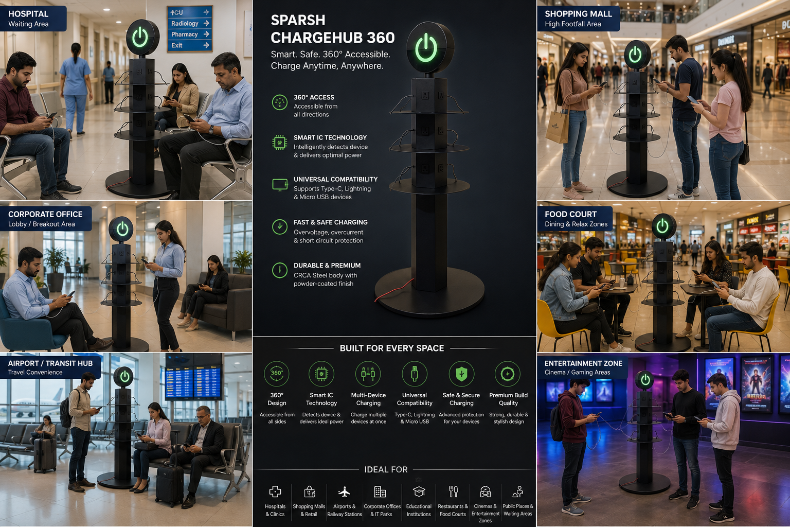 sparsh chargehub 360